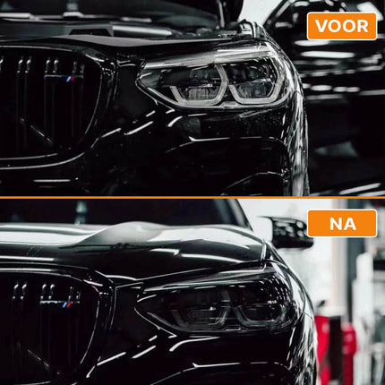 VCTparts Koplamp en Achterlicht Folie Wrap Licht Zwart (30 x 60 cm) – Smoke Tint Vinyl NORGOS 5