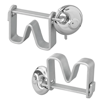 Koppelingsslot Beugelmodel met Discusslot Trekhaakbeveiliging Dissel - Aanhangwagenslot - VCTparts.nl