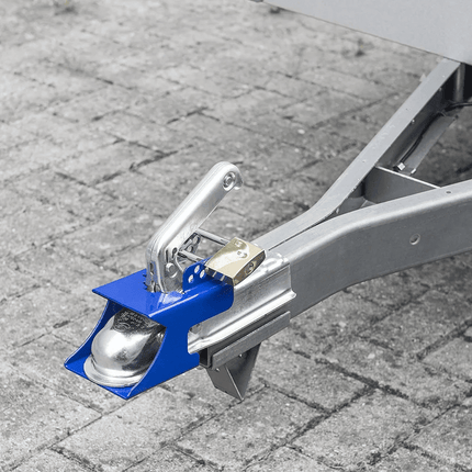 VCTparts Koppelingsslot met Hangslot Overdekslot voor Aanhanger Disselslot Trekhaakbeveiliging - Blauw VCTparts 3