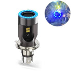 VCTparts LED H4 Koplamp met Angel Eye – 8000K Blauw/Wit Auto Motor Scooter – 1 Stuk NORGOS 9