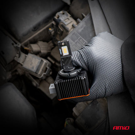 AMiO AMIO XD PRO D1S D1R LED Koplampen Full Canbus 6500K Wit Licht - 11132LM 110W D1S D1R Xenon Vervanging Plug and Play Krachtige Upgrade AMiO 2