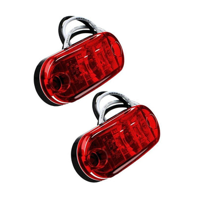 led Zijmarkeringslichten Waarschuwing Signaal - Rood (set) [Markeringslicht - Gevarenlicht - Achterlicht - Richtingaanwijzer]
