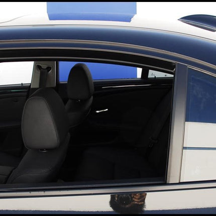 VCTparts Mat Zwarte Dechrome Wrap Tape – Zelfklevend Vinyl voor Auto 3/5/7/10cm 10M – Chroom Verwijder Strip voor Raambekleding Pijler Daklijst Interieur NORGOS 11