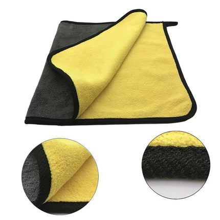 VCTparts Microvezel Was & Schoonmaakdoek Geel - Auto Detailing [ Droogdoek - Autodoek] NORGOS 6