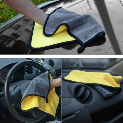 VCTparts Microvezel Was & Schoonmaakdoek Geel - Auto Detailing [ Droogdoek - Autodoek] NORGOS 3