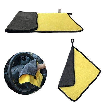 VCTparts Microvezel Was & Schoonmaakdoek Geel - Auto Detailing [ Droogdoek - Autodoek] NORGOS 5