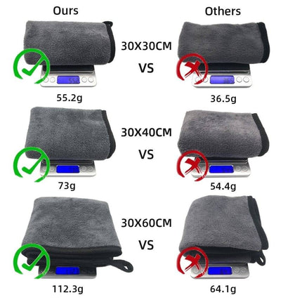 VCTparts Microvezel Was & Schoonmaakdoek Geel - Auto Detailing [ Droogdoek - Autodoek] NORGOS 2