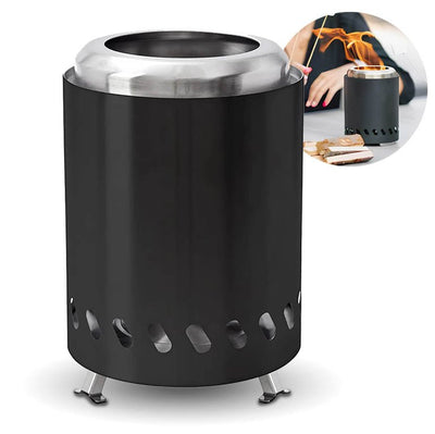 Mini Pelletkachel Vuurkorf Rookvrij Tafelmodel – Compacte en Gezellige Warmteoplossing