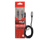 MoBile MoBile USB - C naar USB - C Kabel 1m 45W – PD/QC 3.0 Snellader Kabel met LCD Scherm Einparts 1