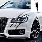 VCTparts Monster Klauw Kras Strepen Sticker zwart NORGOS 8