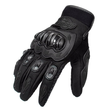 VCTparts Motorhandschoenen Zwart – Bescherming en Touchscreen Compatibel Maat M (set) NORGOS 4