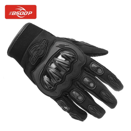 VCTparts Motorhandschoenen Zwart – Bescherming en Touchscreen Compatibel Maat M (set) NORGOS 3