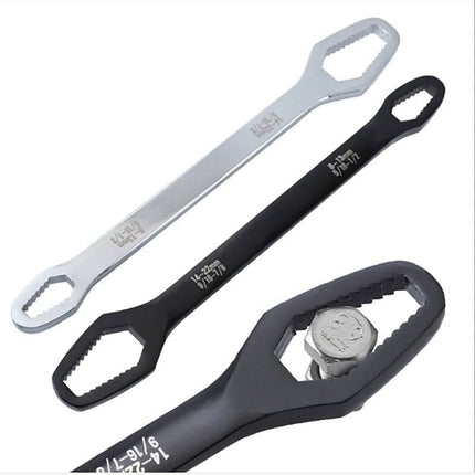 VCTparts Multifunctionele Tweekoppige Moersleutel Steeksleutel 3 - 17mm zwart [Gereedschap - Meerzijdig - Universeel - Multi steek] NORGOS 5