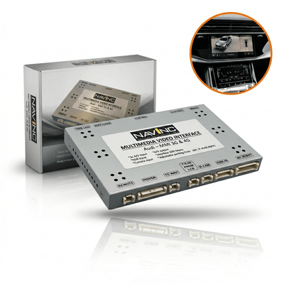 NavInc Camera Interface Audi E-tron A6 A7 A8 Q8 Golf 8 ID3 – Front en Rear NavConnect Camera Interface MIB3 met Parkeerlijnen en PiP