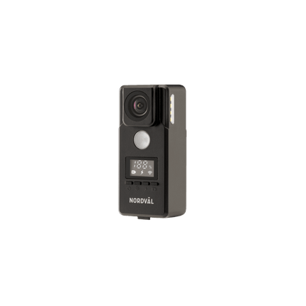 Nordval Nordval Nordväl BC101F Fiets Dashcam 1080p Full HD GPS Wi - Fi Video Recorder Zwart Optimount 1