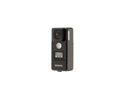 Nordval Nordväl BC101F Fiets Dashcam 1080p Full HD GPS Wi-Fi Video Recorder Zwart