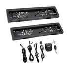 VCTparts Nummerplaat / Kenteken Verberger Gordijn [Kentekenplaat Frame Houder] NORGOS 4