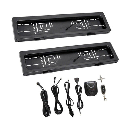 VCTparts Nummerplaat / Kenteken Verberger Gordijn [Kentekenplaat Frame Houder] NORGOS 1