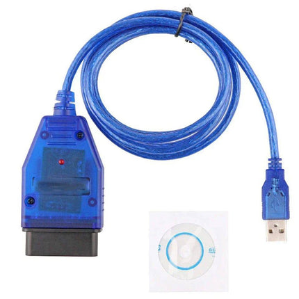 OBD2 Diagnose Usb Kabel Uitlezen Coderen 16pin 409.1 voor Kkl VAG Com Volkswagen Audi Skoda - VCTparts.nl