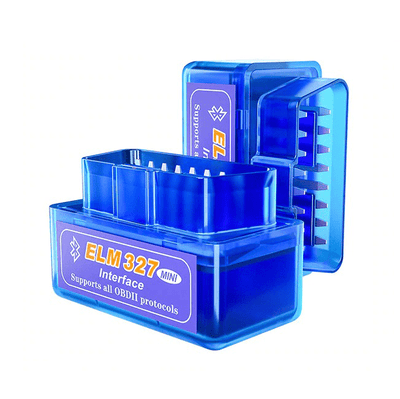 OBD2 Mini ELM327 Bluetooth V2.1 Adapter Blauw met Disk