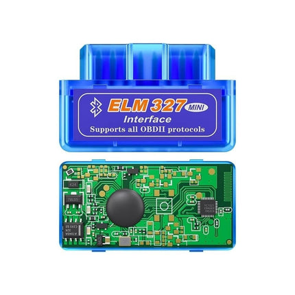 VCTparts OBD2 Mini ELM327 Bluetooth V2.1 Adapter Blauw met Disk NORGOS 5