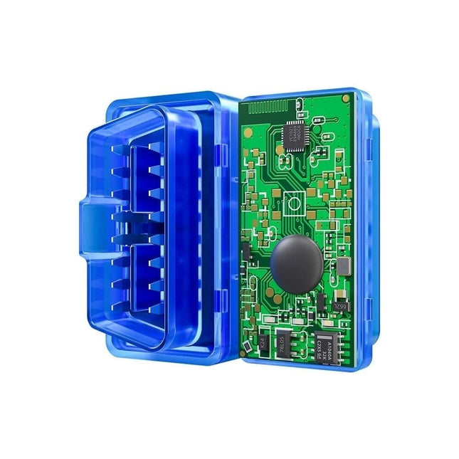 VCTparts OBD2 Mini ELM327 Bluetooth V2.1 Adapter Blauw met Disk NORGOS 2