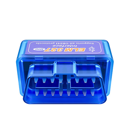 VCTparts OBD2 Mini ELM327 Bluetooth V2.1 Adapter Blauw met Disk NORGOS 4