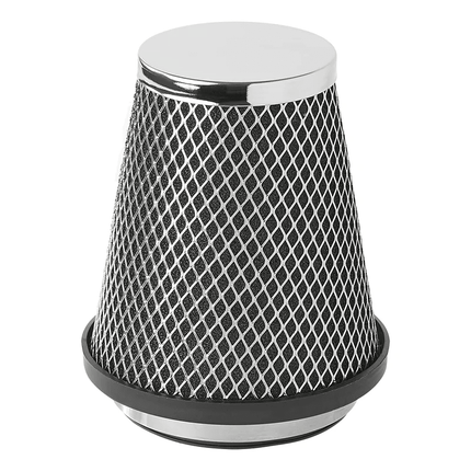 VCTparts Open Luchtfilter Zilver - Sport Filter Universeel VCTparts 1