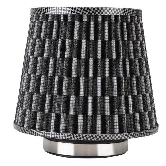Open Luchtfilter Zwart Carbon Sport Filter met Cold Air Intake – Meer Vermogen en Betere Luchtstroom - VCTparts.nl