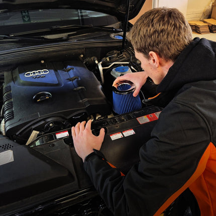 VCTparts Open Luchtfilter Zwart Carbon Sport Filter met Cold Air Intake – Meer Vermogen en Betere Luchtstroom NORGOS 3