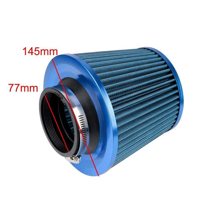VCTparts Open Luchtfilter Zwart Carbon Sport Filter met Cold Air Intake – Meer Vermogen en Betere Luchtstroom NORGOS 6
