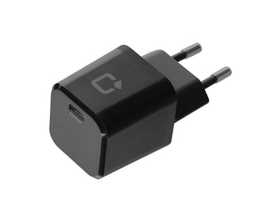 Optiline Thuislader USB-C 30W 110/230V – Ultra Compacte Design Snellader – Zwart