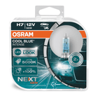 Osram Osram Halogeenlamp H7 12V 55W - Wit/IJsblauw 5500K Intens - Cool Blue Next Gen - Set 2 stuks AMiO 2