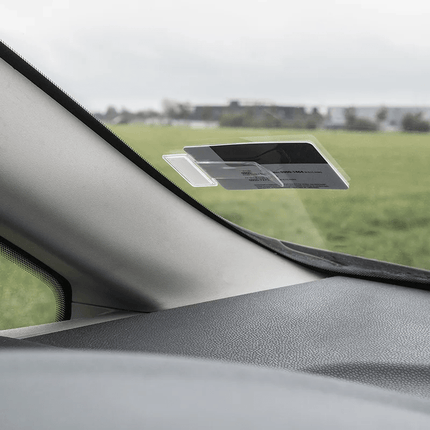 VCTparts Parkeerkaart Houder Autoraam – Zelfklevende Ticketclip Voorruit – Kaarthouder Parkeerbewijs Raamklem Universeel NORGOS 6