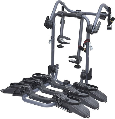 Peruzzo Pure Instinct Rear Fietsendrager 3 E-Bikes Stalen voor Achterklep met Frame- en Wielbevestiging