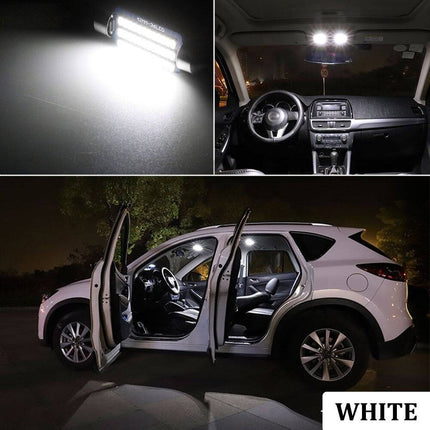 VCTparts Peugeot 206 1998 - 2008 Interieur Verlichting Canbus led Wit 6000K NORGOS 4