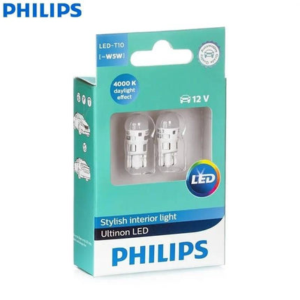 Philips Philips Ultinon T10 LED 4000K Wit Verlichting 12V W5W (set) [Stadsverlichting - Parkeerverlichting - Kentekenverlichting - Interieurverlichting] NORGOS 4