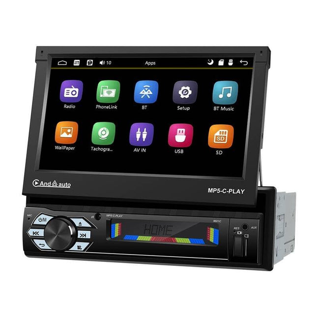Podofo Podofo A3012 9.0 - inch Auto Scherm Uitklapbare Radio met CarPlay en Android Auto – Bluetooth GPS WiFi en USB INNPRO 1