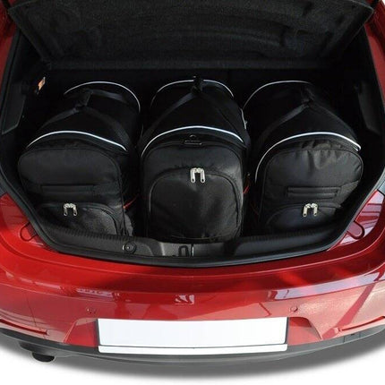 Kjust Reistassenset voor Alfa Romeo Giulietta 5-deurs 2010-2019 - Set van 3 Tassen met 2 Roltassen en 1 Sporttas