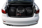 Kjust Reistassenset voor Audi A3 Sedan 2013-2020 - Set van 4 Tassen met 3 Roltassen en 1 Sporttas