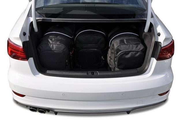 Kjust Reistassenset voor Audi A3 Sedan 2013-2020 - Set van 4 Tassen met 3 Roltassen en 1 Sporttas