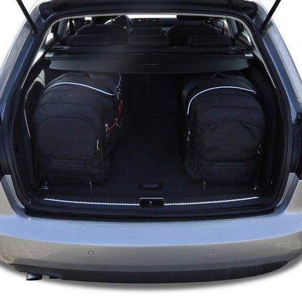 Kjust Reistassenset voor Audi A4 Avant 2002-2005 - Set van 4 Tassen met 2 Roltassen en 2 Sporttassen