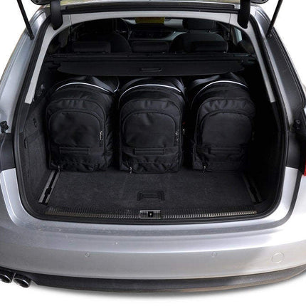 Kjust Reistassenset voor Audi A6 Allroad 2012-2018 - Set van 5 Tassen met 3 Roltassen en 2 Sporttassen