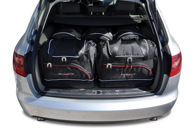 Kjust Reistassenset voor Audi A6 Avant 2005-2011 - Set van 5 Tassen met 3 Roltassen en 2 Sporttassen