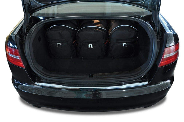 Kjust Reistassenset voor Audi A6 Sedan 2004-2011 - Set van 5 Tassen met 3 Roltassen en 2 Sporttassen