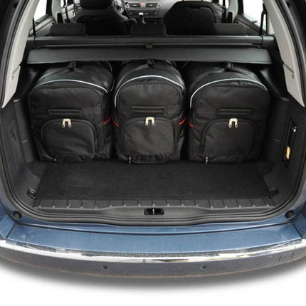 Kjust Reistassenset voor Citroen C4 Grand Picasso 2006-2014 - Set van 5 Tassen met 3 Roltassen en 2 Sporttassen