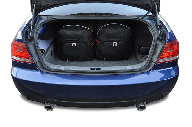 Kjust Reistassenset voor BMW 3 serie coupe 2006-2010 - Set van 4 Tassen met 2 Roltassen en 2 Sporttassen