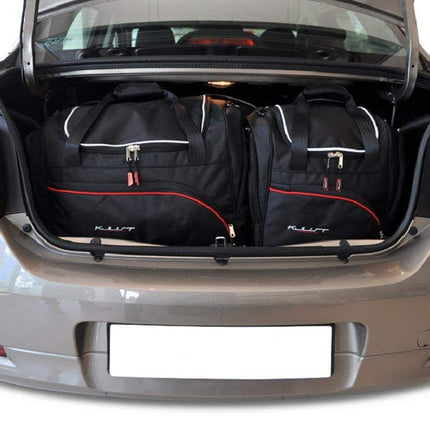 Kjust Reistassenset voor Dacia Logan Sedan 2012-2020 - Set van 5 Tassen met 3 Roltassen en 2 Sporttassen