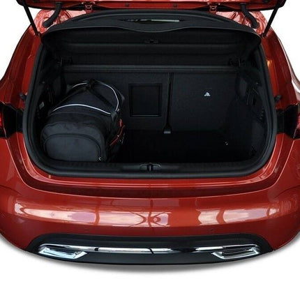 Kjust Reistassenset voor Citroen DS4 5-deurs 2010-2015 - Set van 4 Tassen met 2 Roltassen en 2 Sporttassen