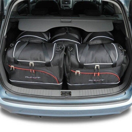 Kjust Reistassenset voor Ford Focus Wagon 2004-2008 - Set van 5 Tassen met 3 Roltassen en 2 Sporttassen